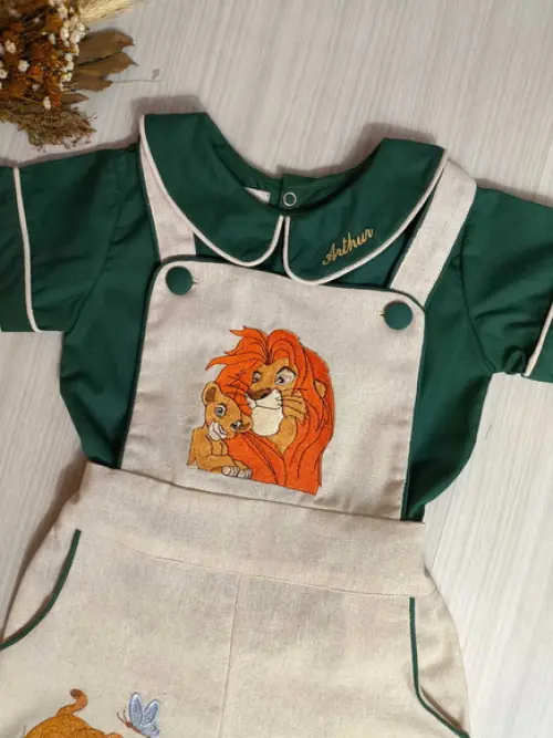 Roupa Tema Rei Leão