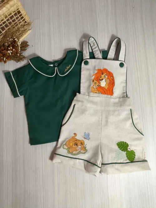 Roupa Tema Rei Leão