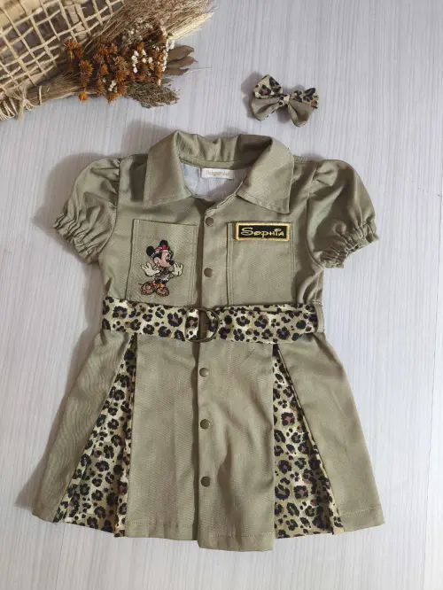 Vestido Safari da Minnie