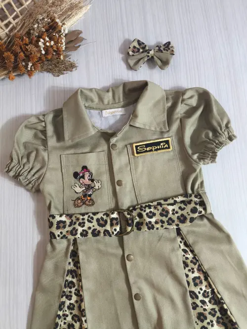 Vestido Safari da Minnie