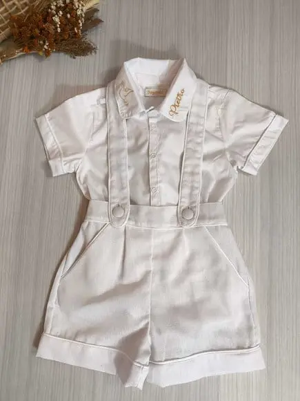 Conjunto Roupa Batizado