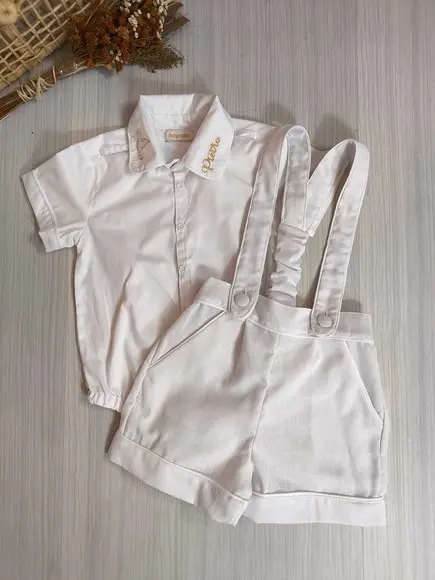 Conjunto Roupa Batizado