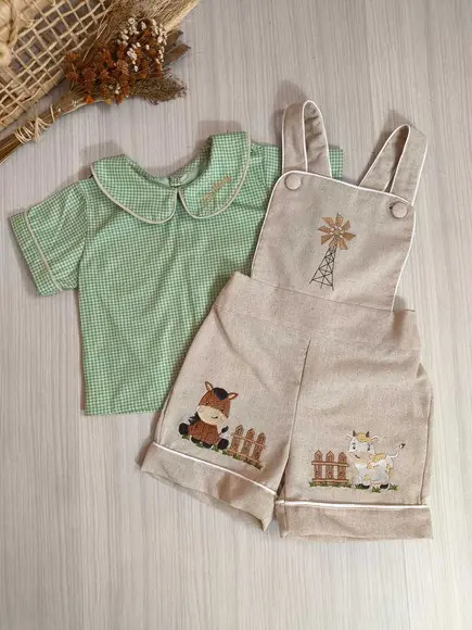Conjunto Roupa Fazendinha