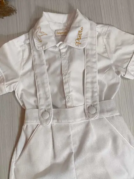 Conjunto Roupa Batizado