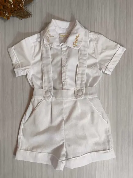 Conjunto Roupa Batizado