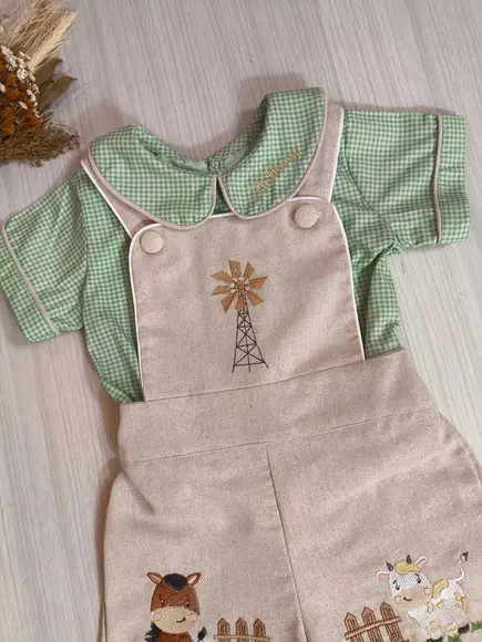 Conjunto Roupa Fazendinha