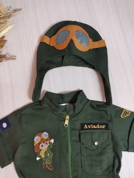 Fantasia Macacão Aviador