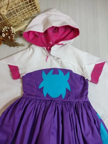 Fantasia Vestido Aranha Fantasma