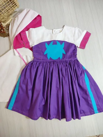 Fantasia Vestido Aranha Fantasma