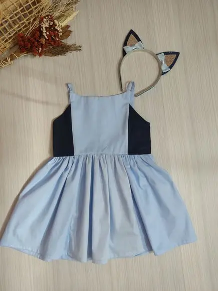 Fantasia Vestido Bluey