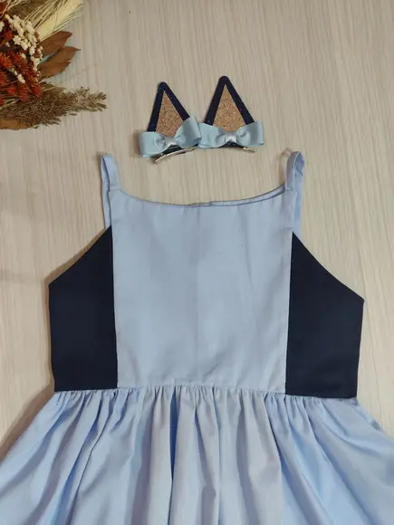 Fantasia Vestido Bluey