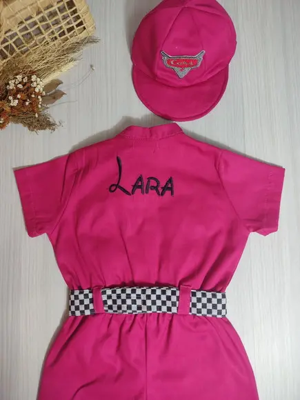 Macacão Carros Disney Menina