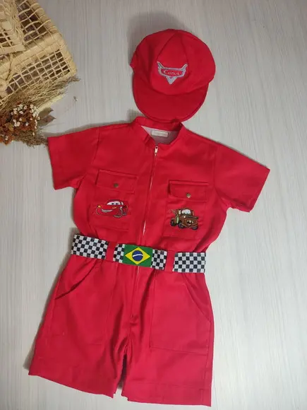 Macacão Carros Disney