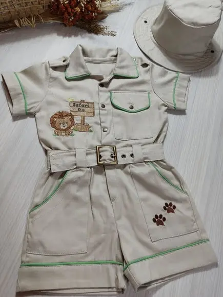 Macacão Safari
