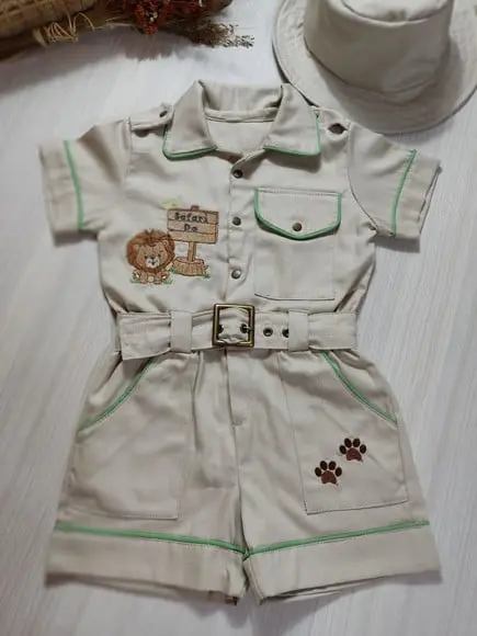 Macacão Safari