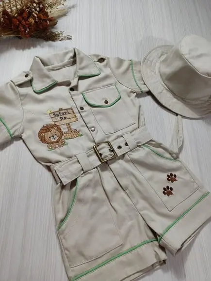 Macacão Safari