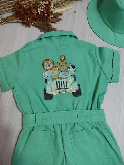 Macacão Safari