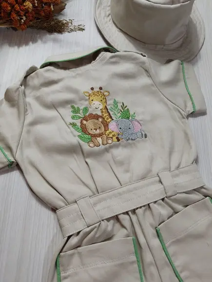 Macacão Safari
