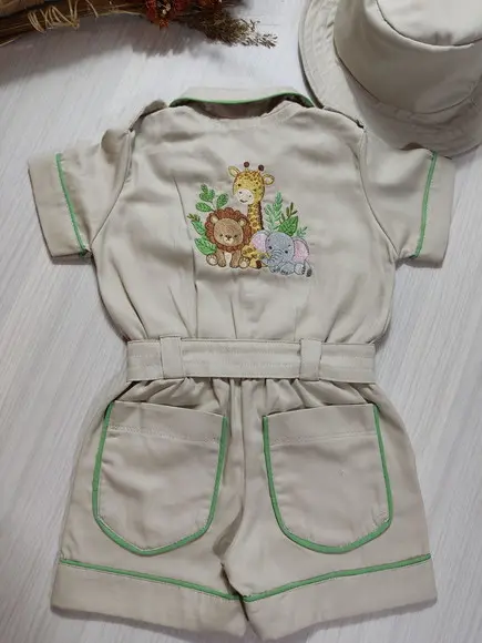 Macacão Safari