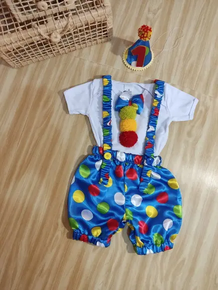 Roupa Palhacinho Circo