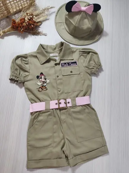 Roupa Safari da Minnie