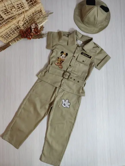 Roupa Safari do Mickey