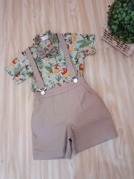 Roupa Safari Menino.