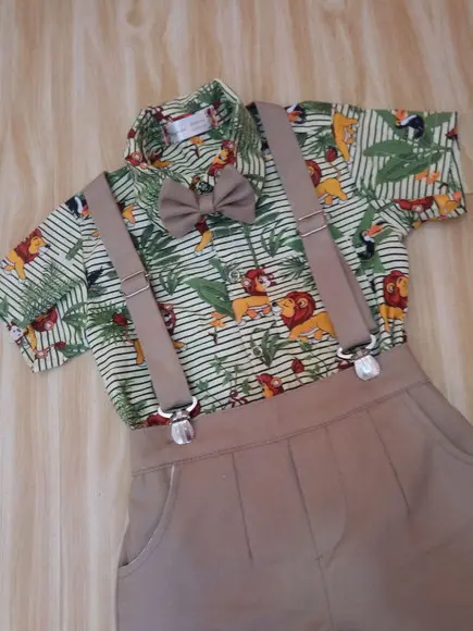 Roupa Safari Menino.