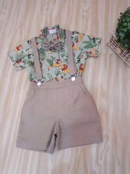 Roupa Safari Menino.