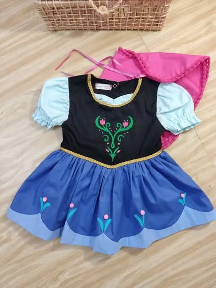 Vestido Anna frozen