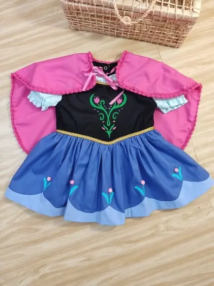 Vestido Anna frozen