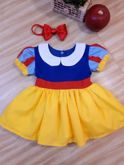 Vestido Branca de Neve