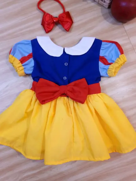 Vestido Branca de Neve
