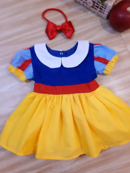 Vestido Branca de Neve