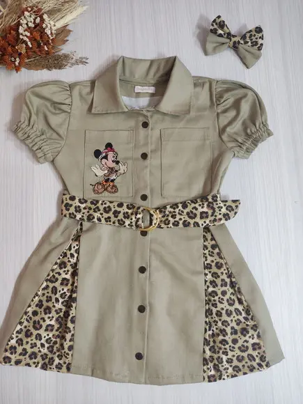 Vestido Safari da Minnie