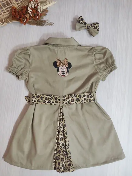 Vestido Safari da Minnie