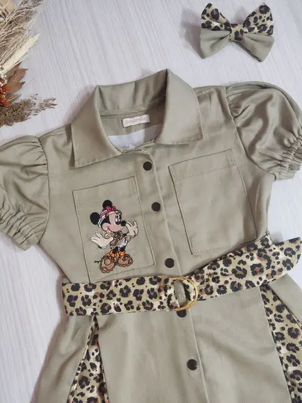 Vestido Safari da Minnie