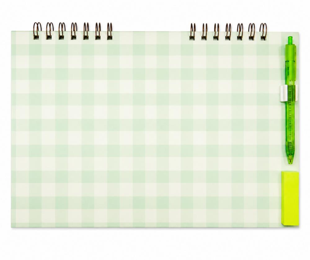 Calendário Mensal A4 Imantado para Geladeira -2026