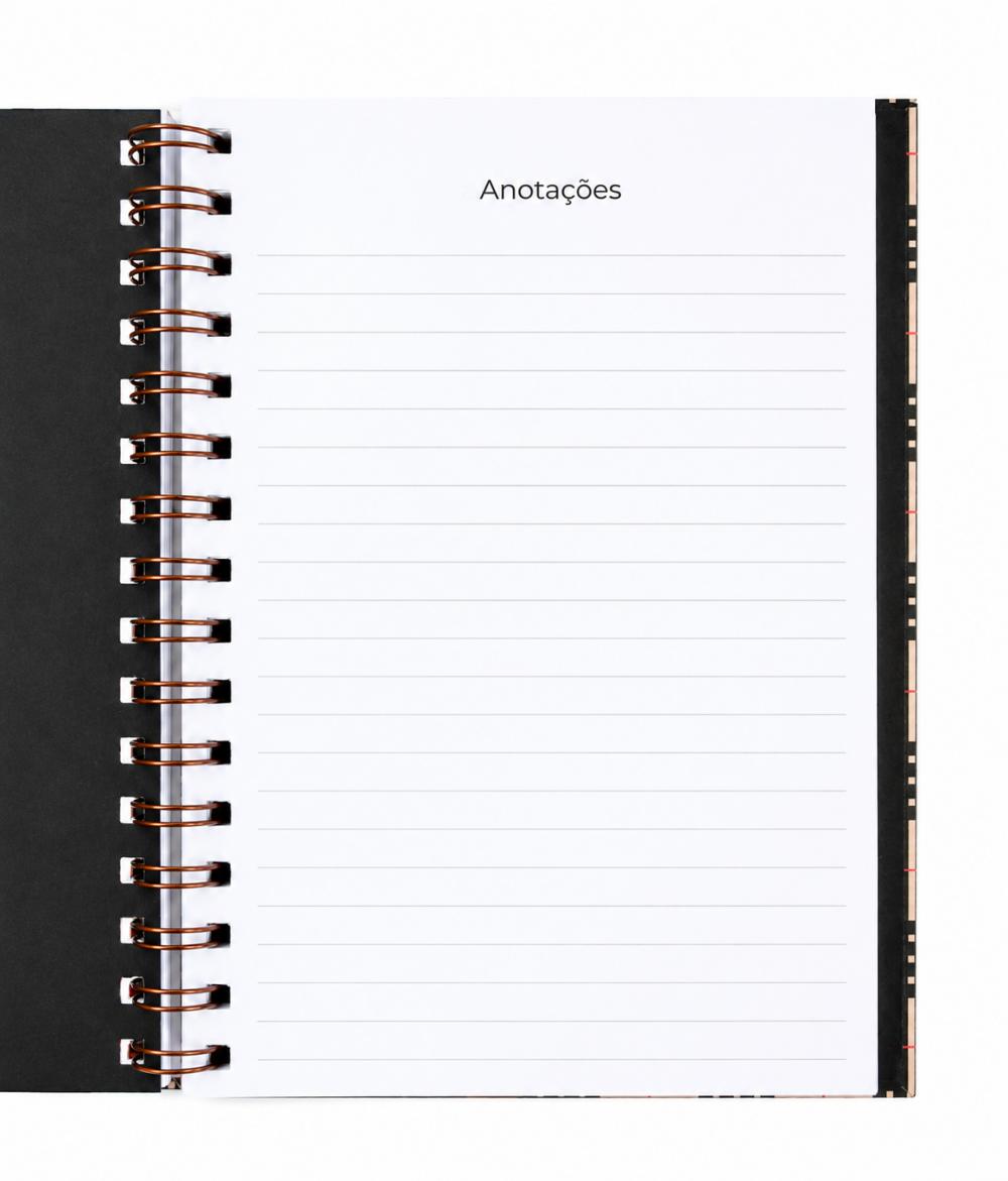 Caderno de Senhas e Acessos Personalizado Masculino