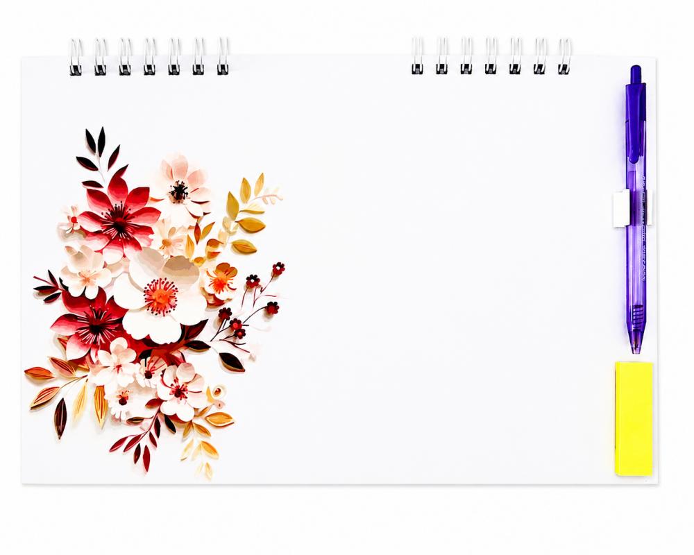Calendário Mensal Imantado para Geladeira -2026