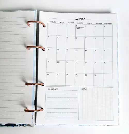 Agenda Fichario 2026