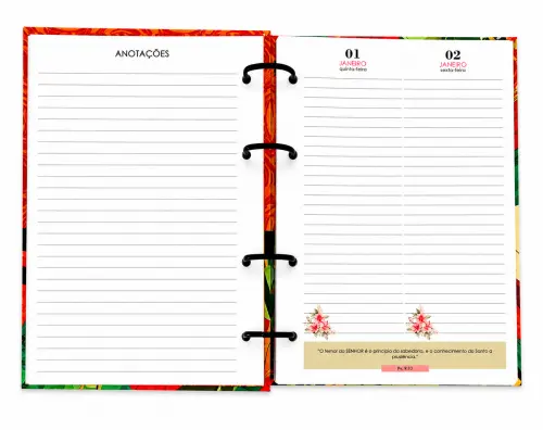 Agenda Fichário Cristã Evangélica 2026
