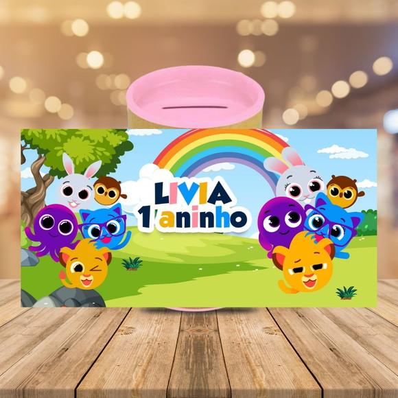Adesivo para Cofrinho Bolofofos