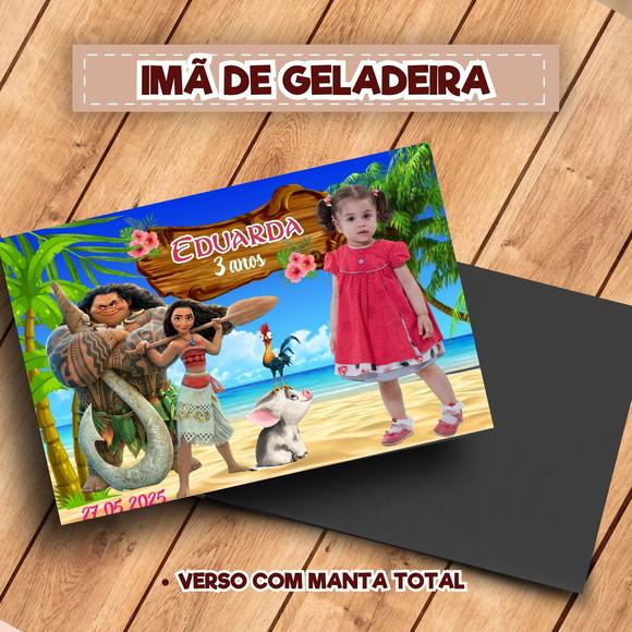 Imã de Geladeira Personalizado Moana