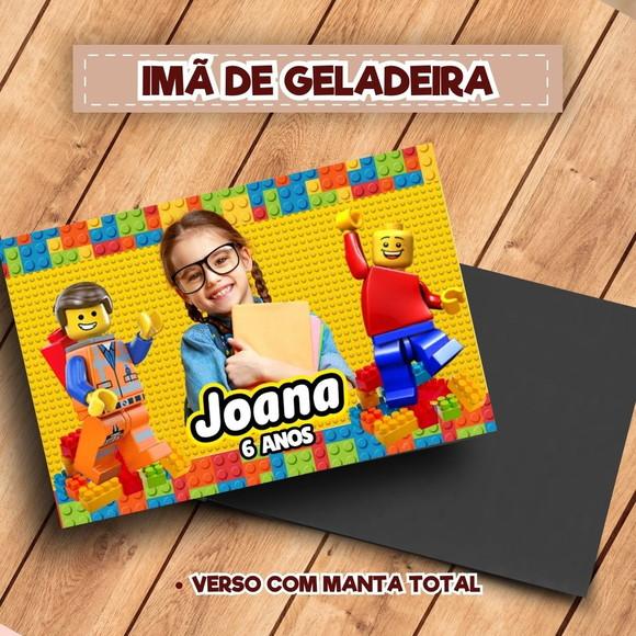 Imã de Geladeira Lego