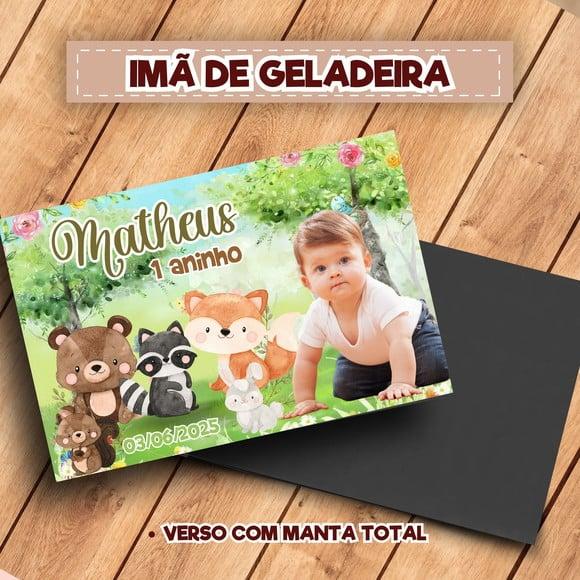 Imã de Geladeira Personalizado Bosque Encantado