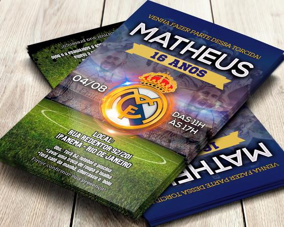 Convite Digital Real Madrid