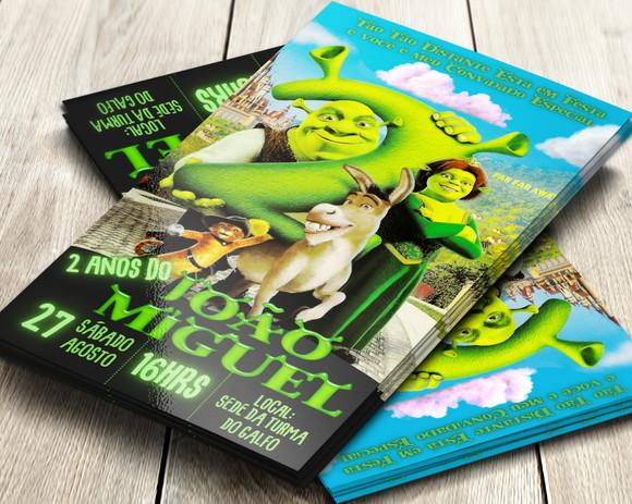 Convite Digital Shrek