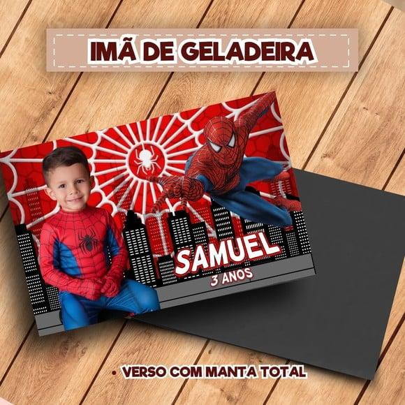 Imã de Geladeira Homem Aranha