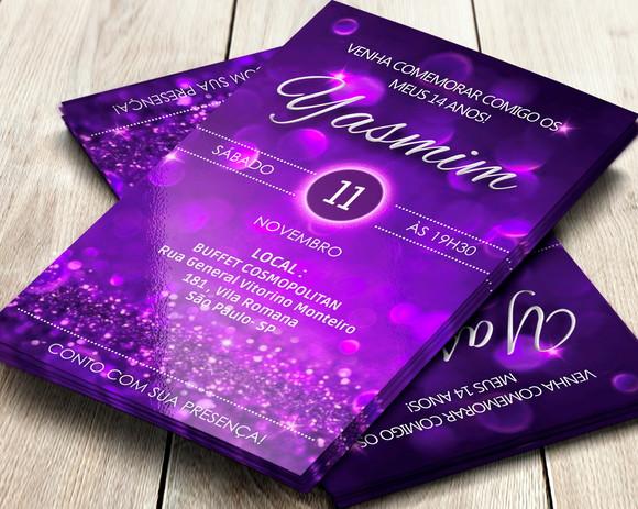 Convite Impresso Euphoria